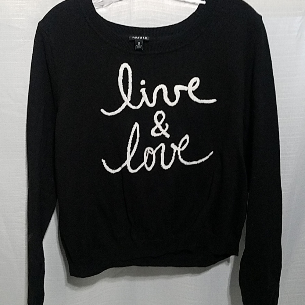 Torrid Black sweater